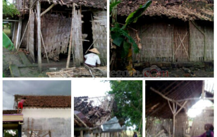 Setengah Bulan, Kerugian Akibat Puting Beliung Rp 306 Juta